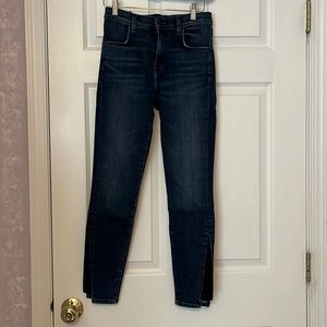 J. Brand high-rise jeans